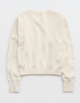 Aerie Cropped Crew Sweater