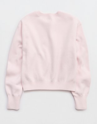 Aerie Cropped Crew Sweater