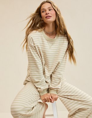 Aerie Sunday Soft Crew Sweater