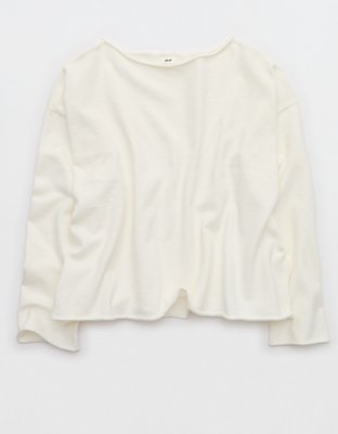 Aerie Sunday Soft Boatneck Sweater