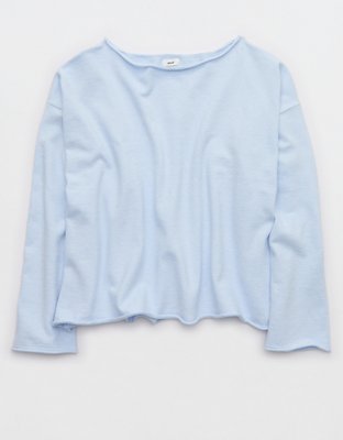 Aerie Sunday Soft Boatneck Sweater
