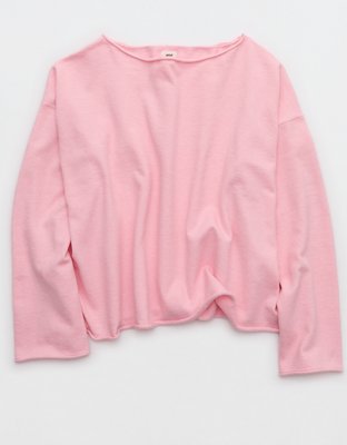 Aerie Sunday Soft Boatneck Sweater