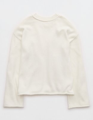 Aerie Sunkissed Cotton Graphic Sweater