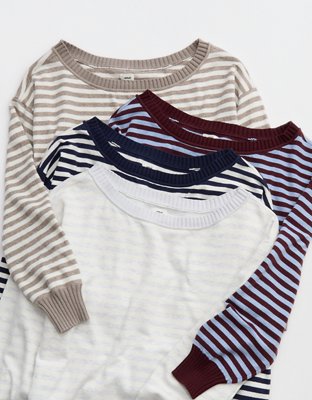 Aerie Sunday Soft Off-The-Shoulder Sweater