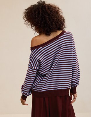 Aerie Sunday Soft Off-The-Shoulder Sweater