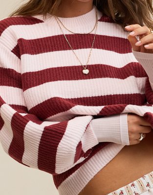 Aerie Bubble Crew Sweater