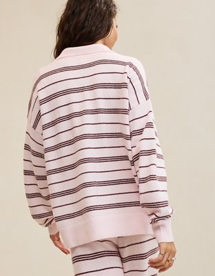 Aerie Sunday Soft® Plush Polo Sweater