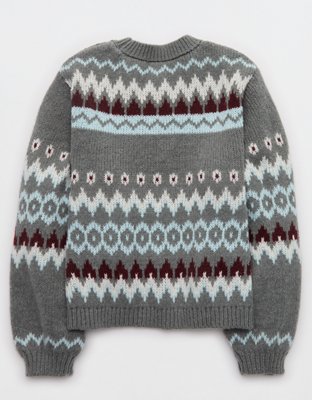 Aerie Bubble Crew Sweater