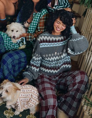Aerie Bubble Crew Sweater