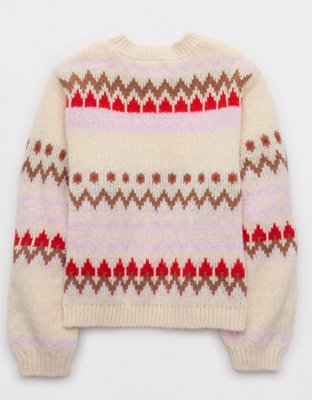 Aerie Bubble Crew Sweater
