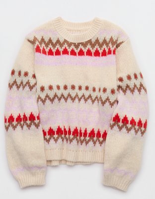 Aerie Bubble Crew Sweater