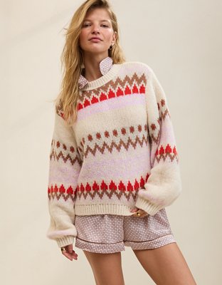 Aerie Bubble Crew Sweater