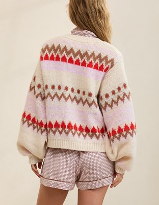 Aerie Bubble Crew Sweater