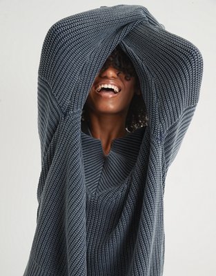 Aerie Oversized V-Neck Sweater