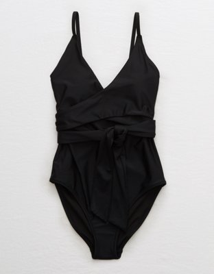 Aerie Wrap One Piece Swimsuit