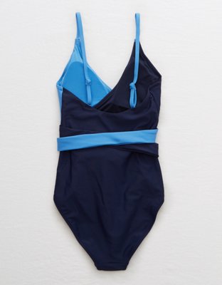 Aerie Wrap One Piece Swimsuit