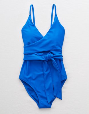 Aerie Wrap One Piece Swimsuit