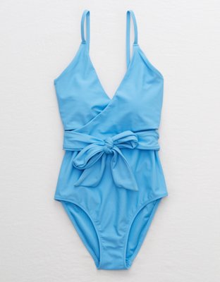 Aerie Wrap One Piece Swimsuit