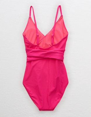 Aerie Wrap One Piece Swimsuit