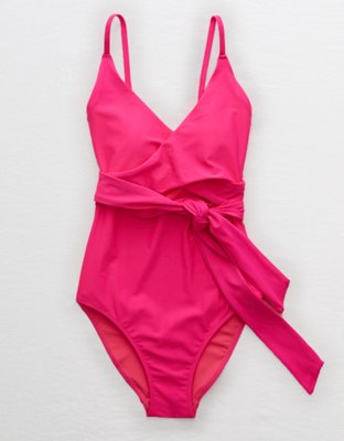 Aerie Wrap One Piece Swimsuit