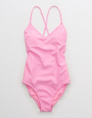 light pink bathing suit