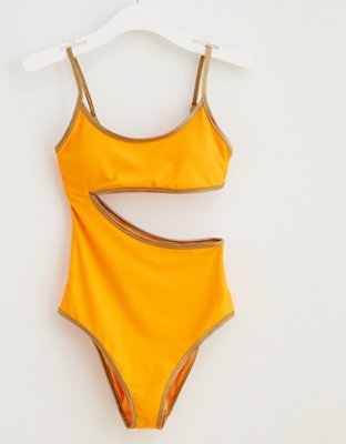 Aerie Cut Out One Piece Swimsuit