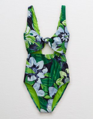 aerie layered one piece swimsuit