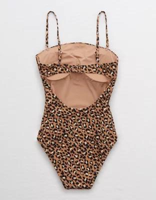 Aerie Strapless One Piece Swimsuit