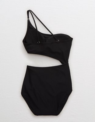 Aerie One Shoulder One Piece Swimsuit