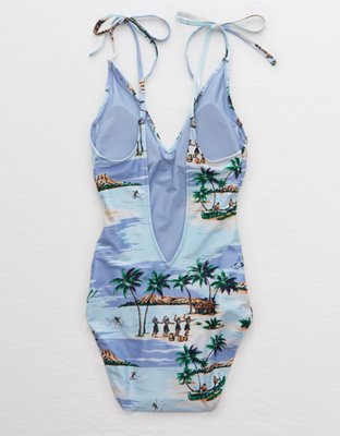 Aerie V One Piece Swimsuit