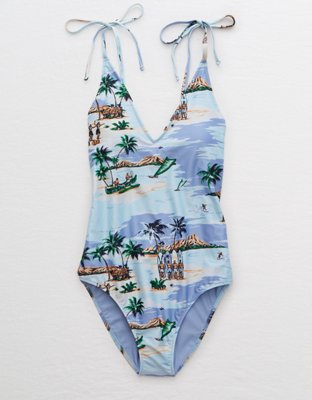 Aerie V One Piece Swimsuit