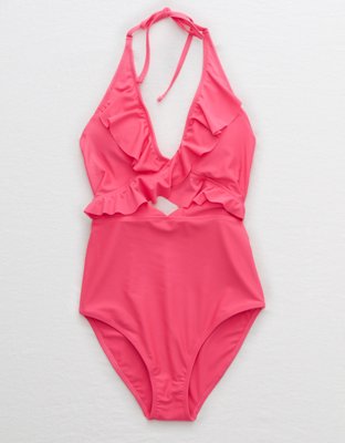 Aerie Ruffle One Piece Swimsuit