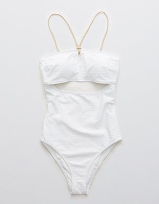 aerie layered one piece swimsuit
