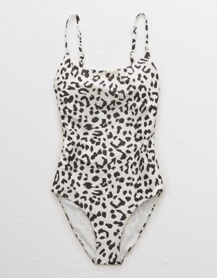 aerie white one piece swimsuit