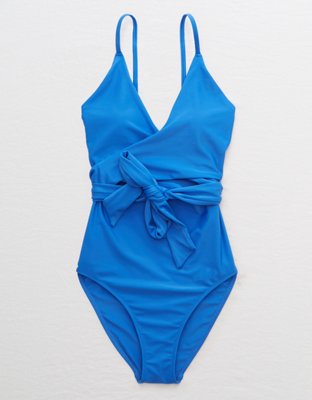 Aerie Wrap One Piece Swimsuit