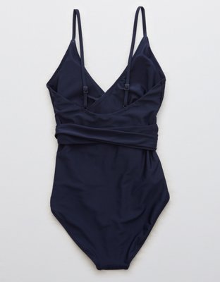 Aerie Wrap One Piece Swimsuit