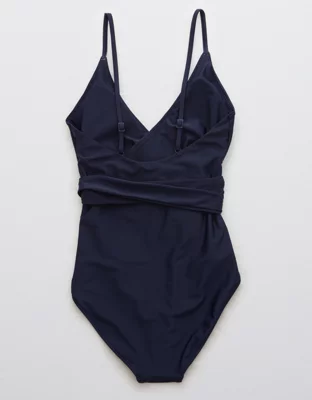 Aerie Wrap One Piece Swimsuit