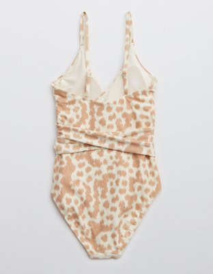 Aerie Wrap One Piece Swimsuit