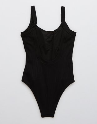 Aerie Waffle Scoop One Piece Swimsuit