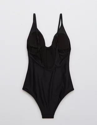 Aerie Ballet Scoop One Piece Swimsuit