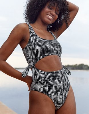 Aerie tie cutout one sales piece swimsuit