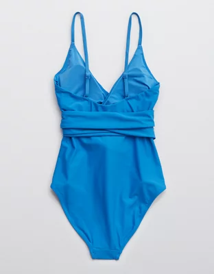 Aerie Wrap One Piece Swimsuit