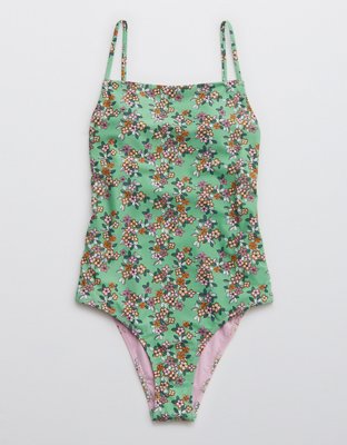 Aerie Bow One Piece Swimsuit