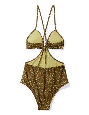 Aerie Cut Out One Piece Swimsuit