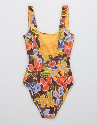 Scoop One Piece Swimsuits For Women Aerie