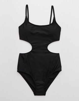 Aerie Side Scoop One Piece Swimsuit