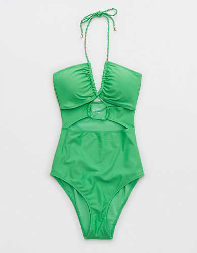 Aerie Cut Out One Piece Swimsuit