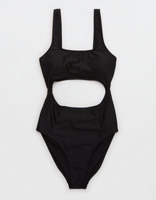 Aerie Cut Out Scoop One Piece Swimsuit