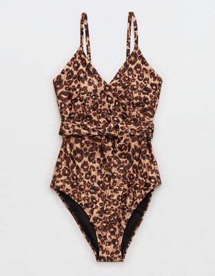 Aerie Wrap One Piece Swimsuit