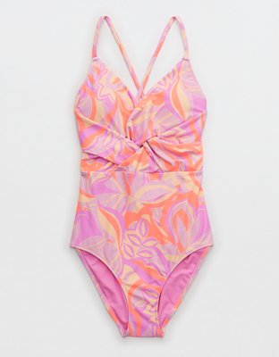 Aerie Traje de baño one piece trenzado